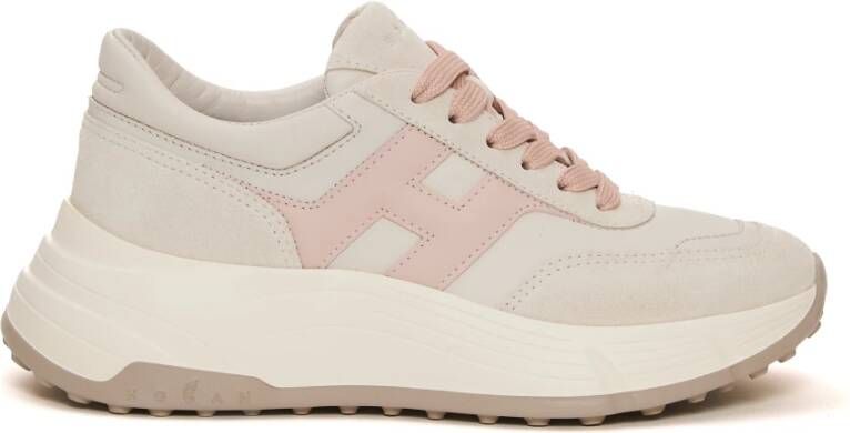 Hogan Beige Sneakers voor vrouwen Ss25 Beige Dames