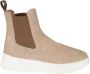 Hogan Beige Suède Instap Sneakers Brown Dames - Thumbnail 1