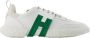 Hogan Bianco Leren 3R Sneakers Upgrade Jouw Collectie Wit Heren - Thumbnail 2