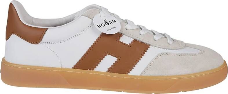 Hogan Bianco Ivoor Donker Kenya Sneakers Multicolor Heren