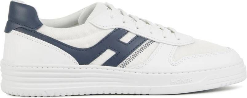 Hogan Blauw Witte Sneakers White Heren