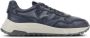 Hogan Blauwe Leren Vintage Sneakers Blue Heren - Thumbnail 1