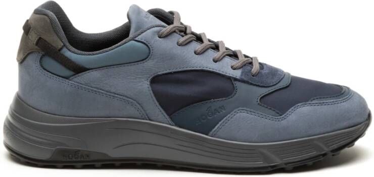 Hogan Blauwe Hyperlight Sneakers Blue Heren