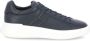 Hogan Blauwe Leren Sneakers met Ronde Neus en Logotong Blauw Heren - Thumbnail 1