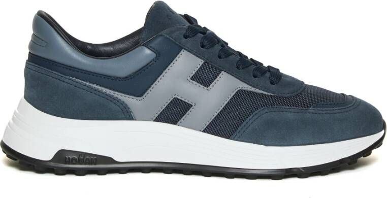 Hogan Blauwe Sneakers Hyperlight Stijl Blue Heren