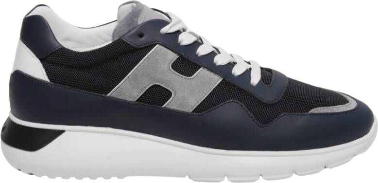 Hogan Blauwe Sneakers Interactive³ Stijl Multicolor Heren