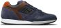 Hogan Blauwe Sneakers Leer Suède Lichtgewicht Blue Heren - Thumbnail 3