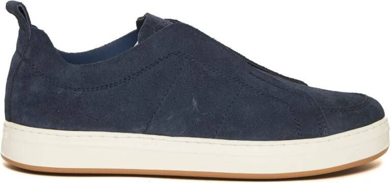 Hogan Blauwe Sneakers met Elastische Inzetstukken Blue Heren