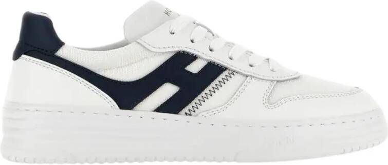 Hogan Blauwe Sneakers met Zigzag-stiksels Multicolor Heren