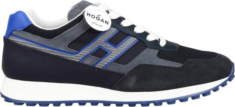 Hogan Blauwe Sneakers voor Mannen Ss23 Blue Heren