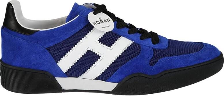 Hogan Blauwe Sneakers voor Mannen Ss23 Blue Heren