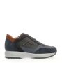 Hogan Blauwe Suède Interactieve Sneakers Blue Heren - Thumbnail 1