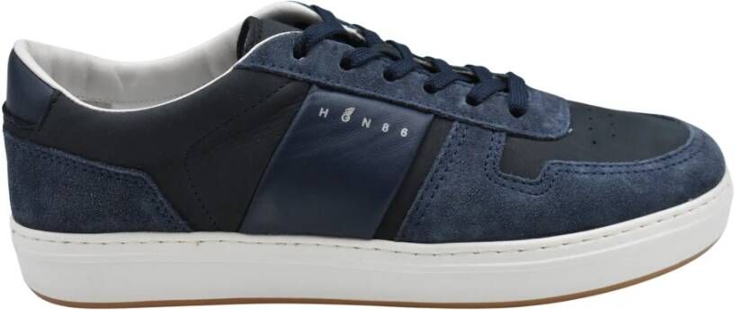 Hogan Blauwe Veterschoenen voor Mannen Blue Heren