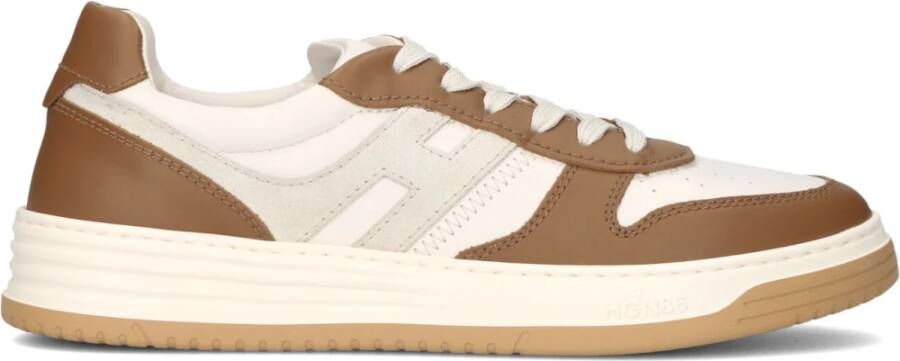 Hogan Bruin Suède Heren Lage Sneakers Brown Heren