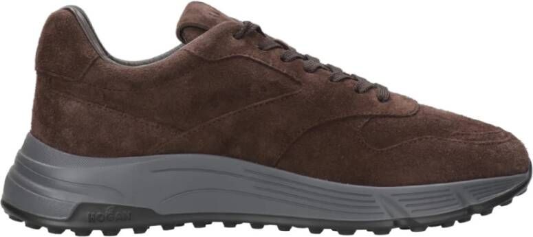 Hogan Bruine Hyperlight Urban Sneakers Brown Heren