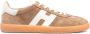 Hogan Bruine Leren Sneakers met Logo Design Brown Heren - Thumbnail 1