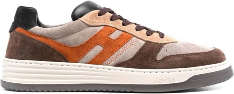 Hogan Multicolor Suède Leren Sneakers voor Heren Meerkleurig Heren - Foto 1