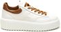 Hogan Bruine Sneakers H-Stripes Veters White Dames - Thumbnail 5