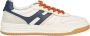 Hogan Bruine Sneakers met Blauw H-ontwerp Multicolor Heren - Thumbnail 1