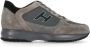 Hogan Bruine Sneakers met Tech Fabric Brown Heren - Thumbnail 1