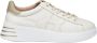 HOGAN Lage Sneakers Dames Rebel H564 Allacciato Maat: 35 Materiaal: Leer Kleur: Beige - Thumbnail 1