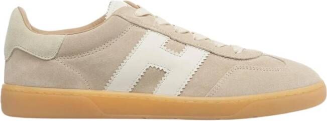 Hogan Bruine Sneakers Ss24 Damesschoenen Brown Dames