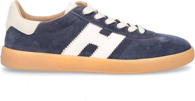 Hogan Budapester Style Sneakers voor Mannen Blue Heren