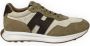 Hogan Casual Sneakers met H Patch Detail Brown Heren - Thumbnail 1