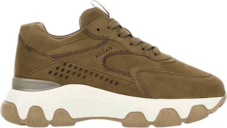 Hogan Casual Sneakers voor Dagelijks Gebruik Beige Dames