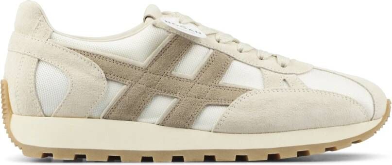 Hogan Casual Sneakers voor Mannen en Vrouwen Beige Heren