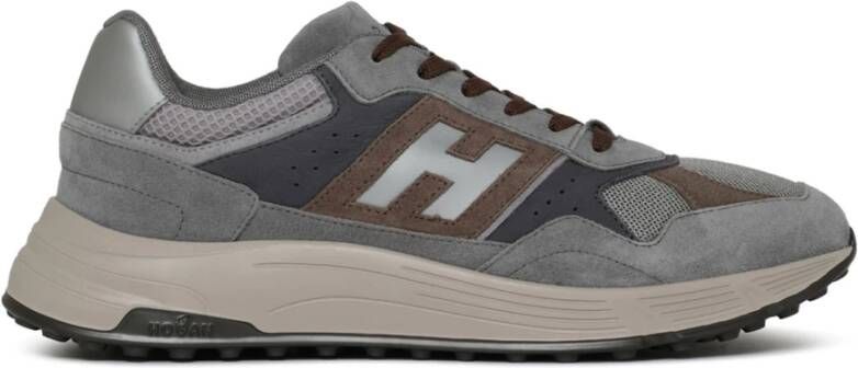 Hogan Casual Sneakers voor Mannen en Vrouwen Gray Heren