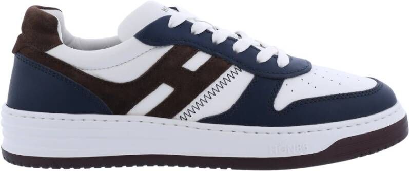 Hogan Retro-Flair Lichtgewicht Sneaker Blauw Heren