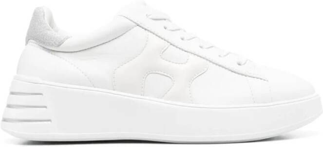 Hogan Casual Wit Leren Sneaker White Dames