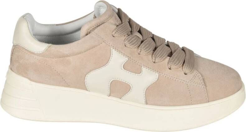 Hogan Chunky Low-Top Sneakers Beige Dames