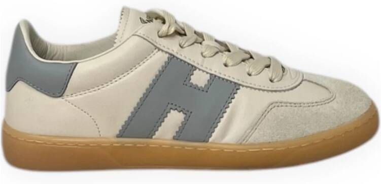 Hogan Cool Lace-Up Sneakers Beige Dames