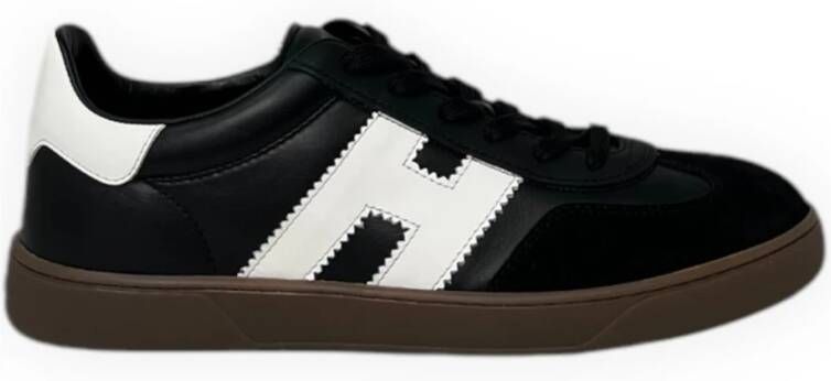 Hogan Cool Lace-Up Sneakers Black Heren