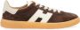 Hogan Cool Lace-Up Sneakers Brown Heren - Thumbnail 1