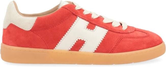 Hogan Cool Lace-Up Sneakers Red Dames