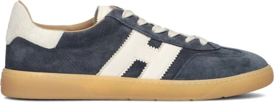 Hogan Coole Veterschoenen Dames Blauw Blue Heren