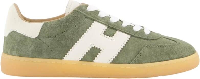 Hogan Coole Veterschoenen Green Dames