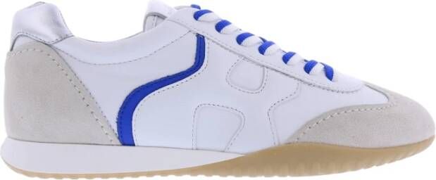 Hogan Kleurrijke Inzetstukken Dames Sneakers White Dames