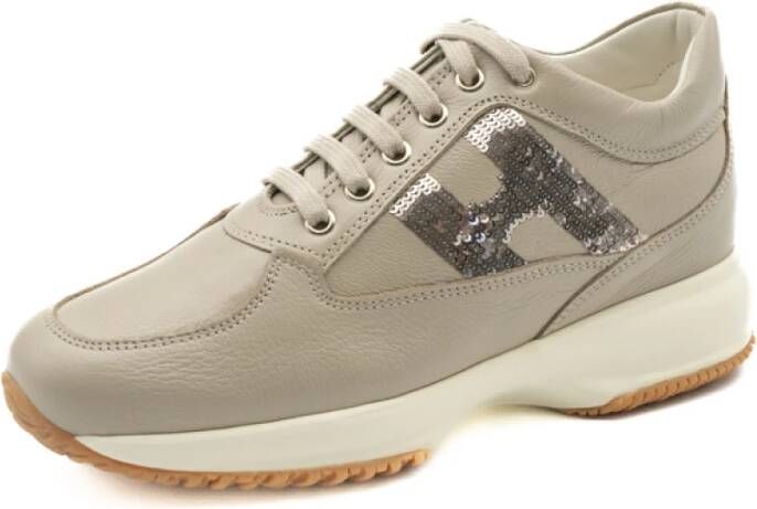 Hogan Damesschoenen Aw24 Collectie Beige Dames