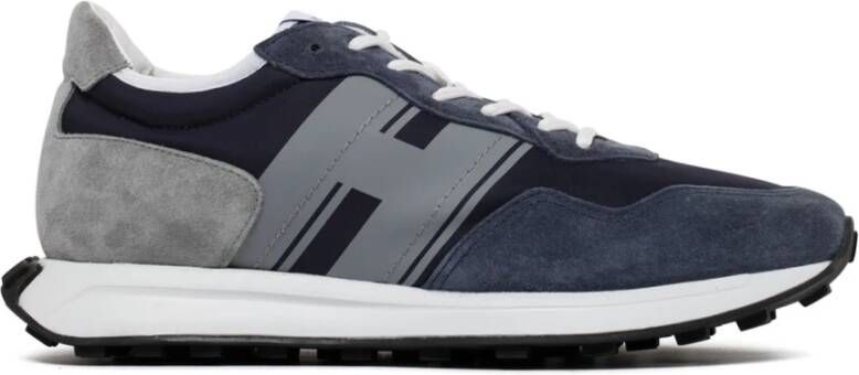 Hogan Donkerblauwe Lage Sneakers Blue Heren