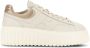 Hogan Ecru Goud Sneakers Stijlvolle Metalen Details Beige Dames - Thumbnail 1