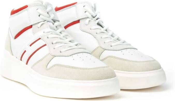 Hogan Eigentijdse Stijl H580 Sneakers Wit Heren