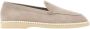 Hogan Fluwelen Leren Mocassins met Monogram Beige Dames - Thumbnail 1