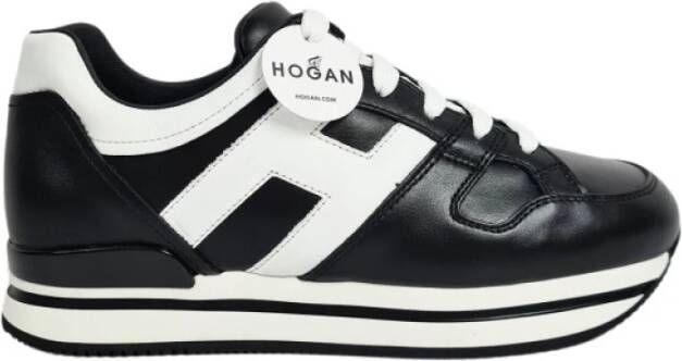 Hogan Gepanelde Sneakers voor Dames Black Dames Schoenen