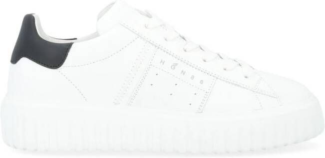 Hogan Gestreepte Band Sneakers White Heren