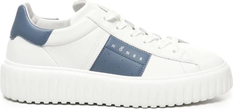 Hogan Gestreepte Band Sneakers White Heren