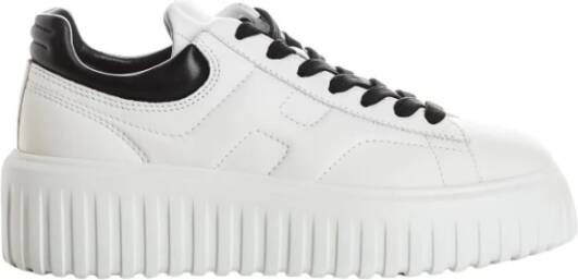 Hogan Gestreepte mand sneakers White Dames